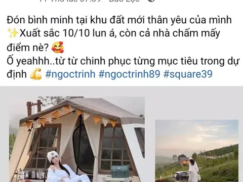 Sau khi Ngọc Trinh nói mua đất ở Bảo Lộc, phát hiện khu đất có nhiều công trình không phép