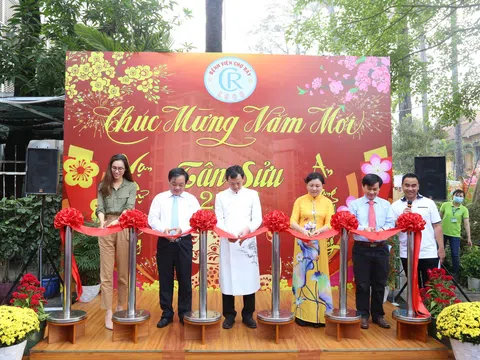 Bệnh viện Chợ Rẫy: Khai mạc đường hoa xuân tân sửu 2021